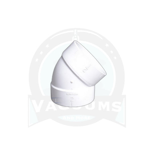 Central Vacuum 45-Degree Elbow - Standard Fitting - Titan
