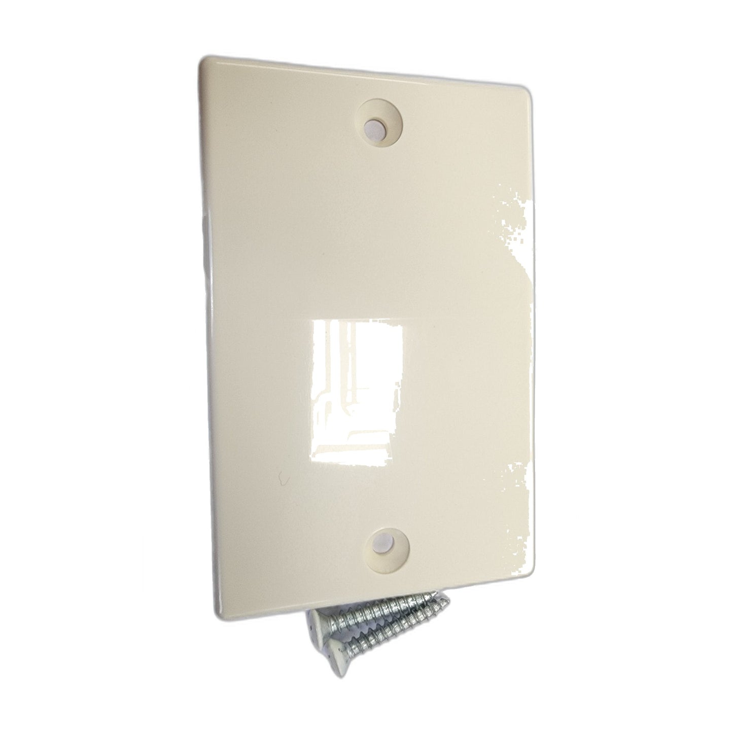 Vaculine-Style Valve Temporary Cover Plate, Almond