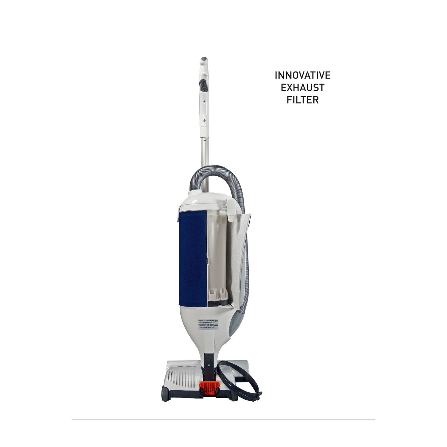 SEBO DART Bagged Upright Vacuum with ET-1 Power Head, White