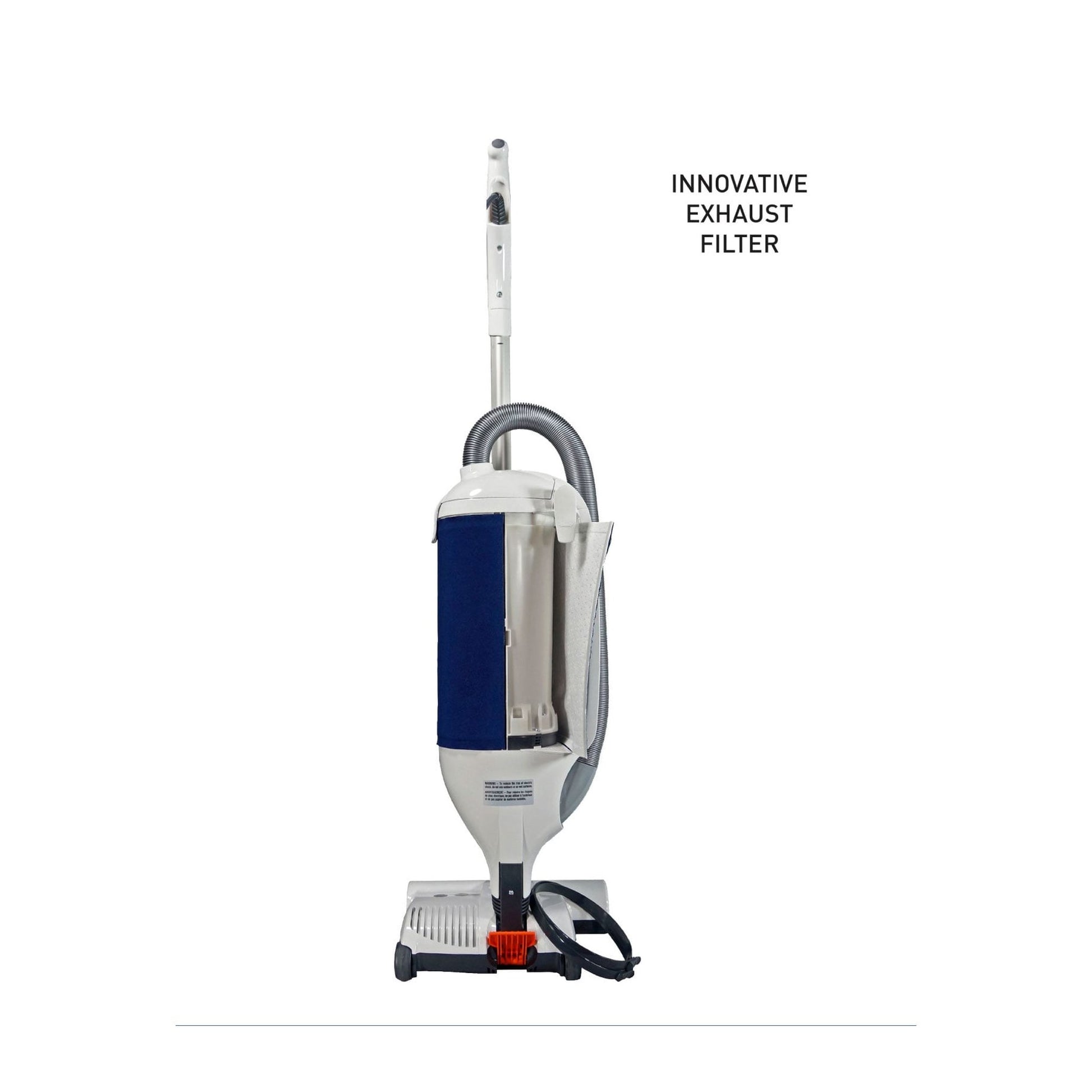 SEBO DART Bagged Upright Vacuum with ET-1 Power Head, White