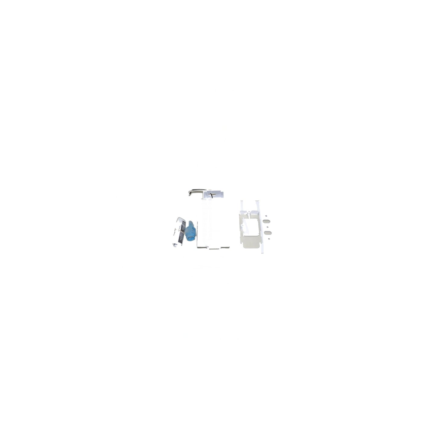 Super Valve III - Hayden Central Vacuum Full Door Electric Inlet (White)