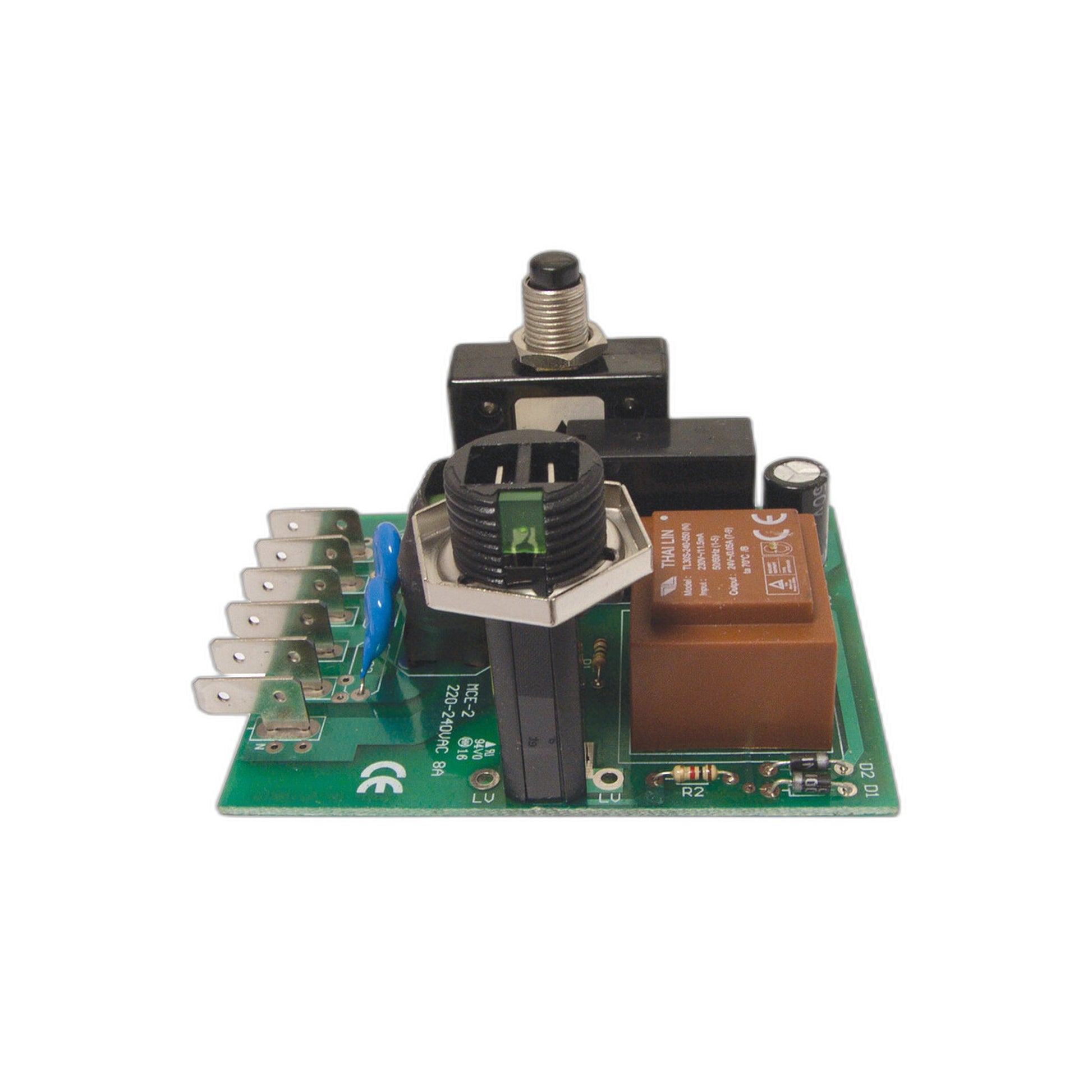 15A 240V Motor Control PC Board for Central Vacuums