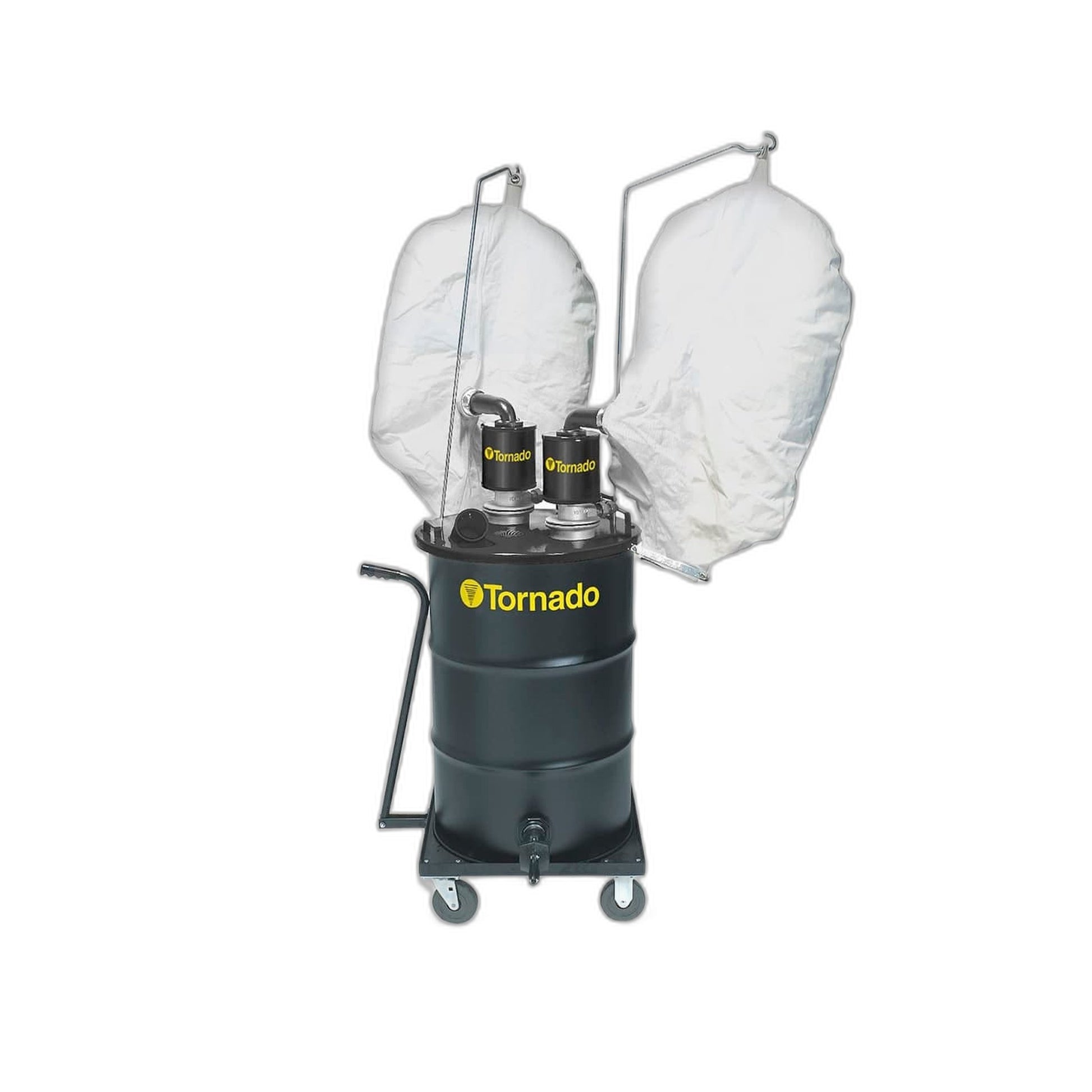 Tornado Jumbo Vac Air-Powered Dual External Filter Wet/Dry Vacuum