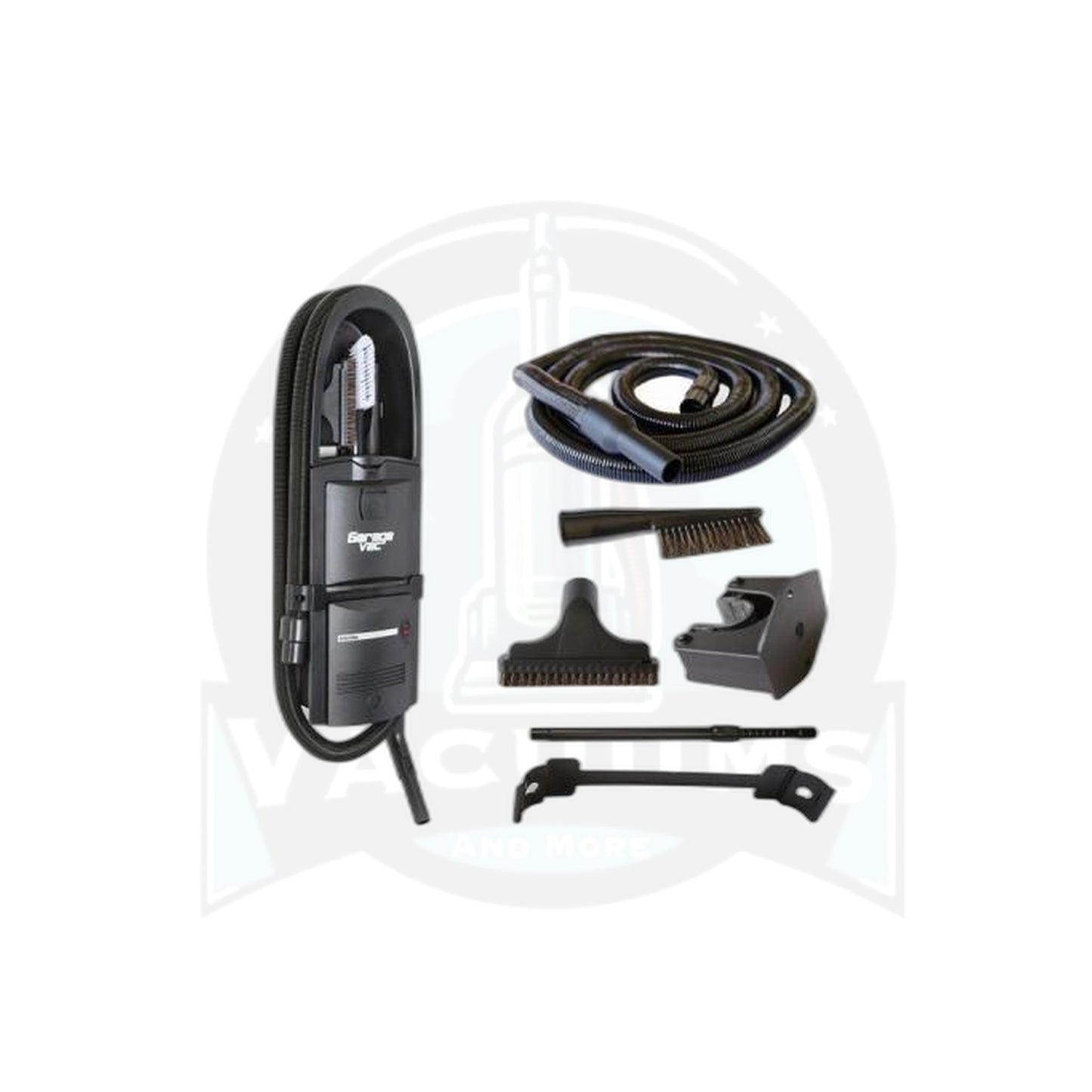 Gh Series with Tools Garage Vacuum-intervac - 10AMP - 520 Air Watts - Water Lift 114, 35FT Hose - Intervac