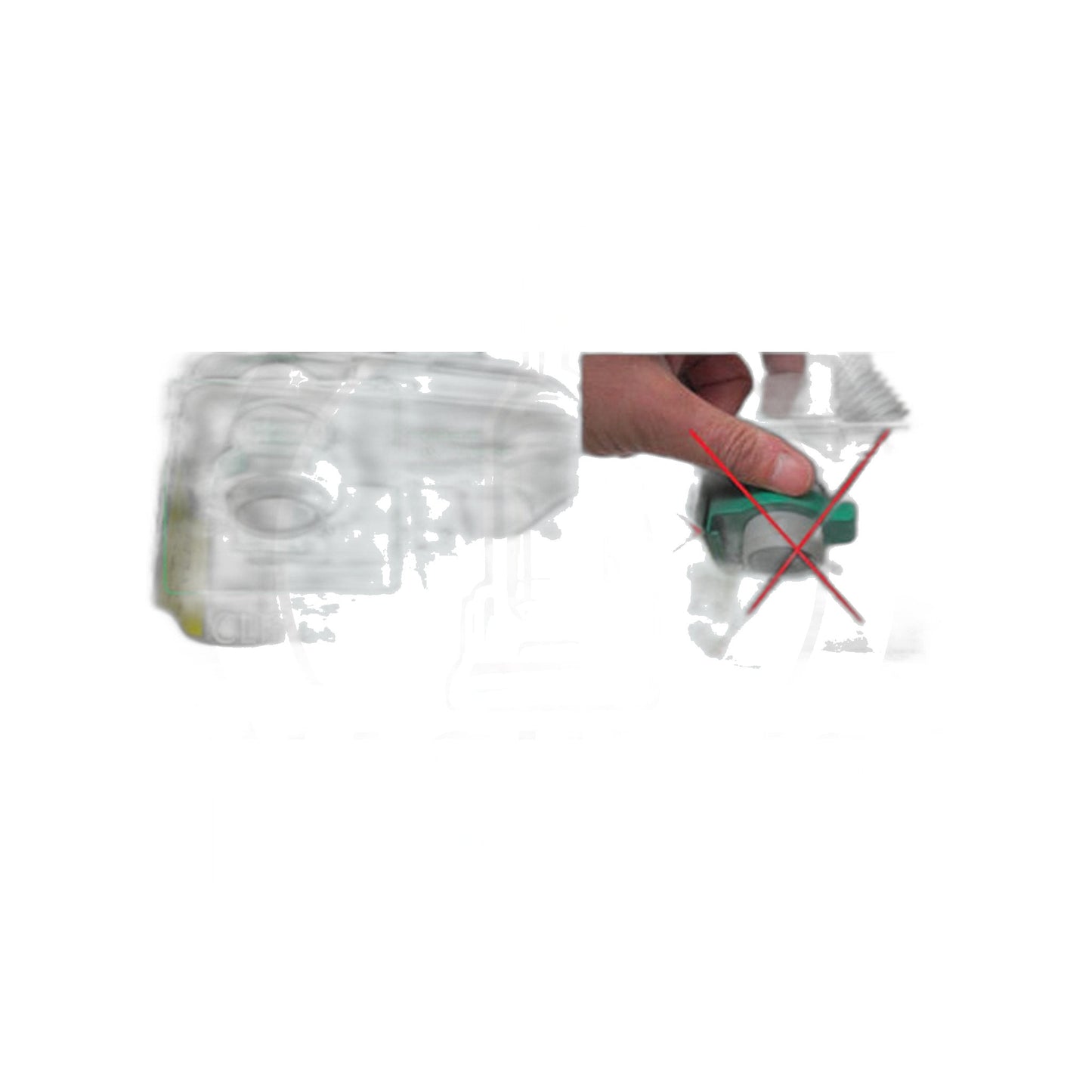 NaceCare HX14 Green Bag Clip - Genuine Replacement Part #801172