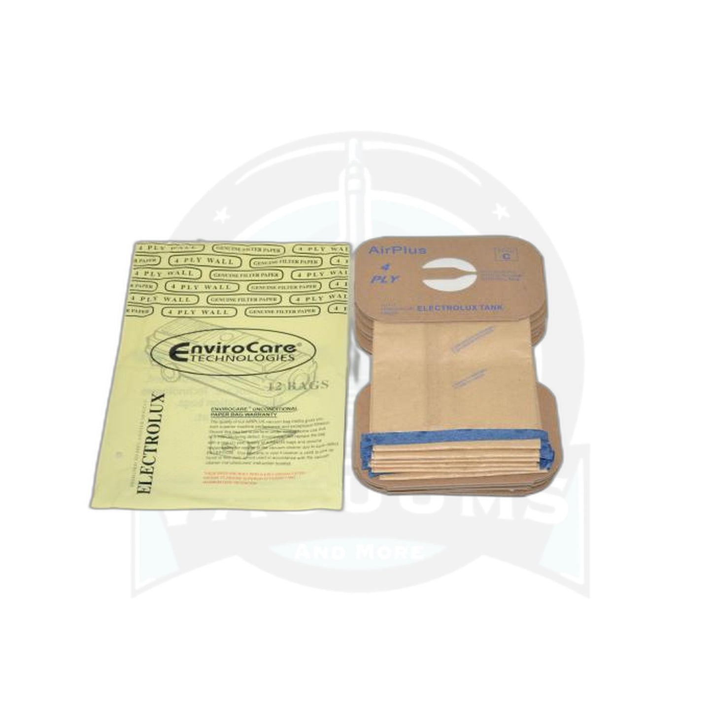 Electrolux Style C Tank Paper Bags - 4-Ply, 12-Pack - Electrolux