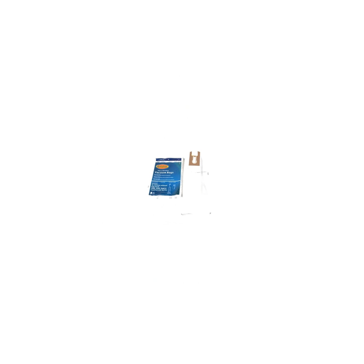 Micro Filtration Replacement Paper Bags - Oreck Upright (8-Pack)