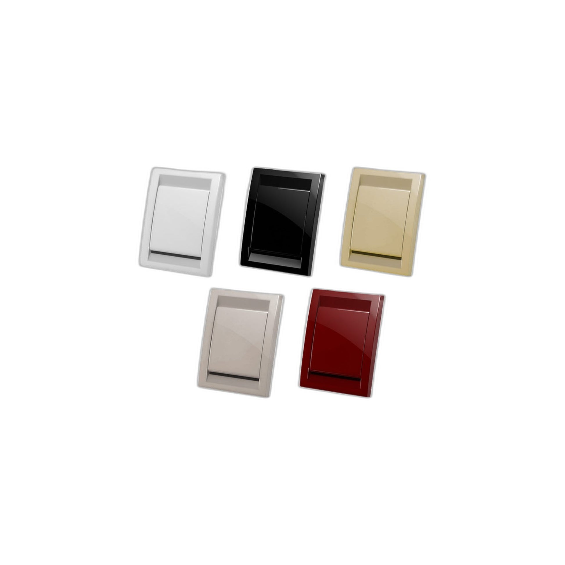 Decovac Central Vacuum Wall Inlet, Glossy Plastic