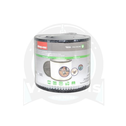 Shop-Vac Type U Cartridge Filter - 5 Gallon and Above - Shop-Vac