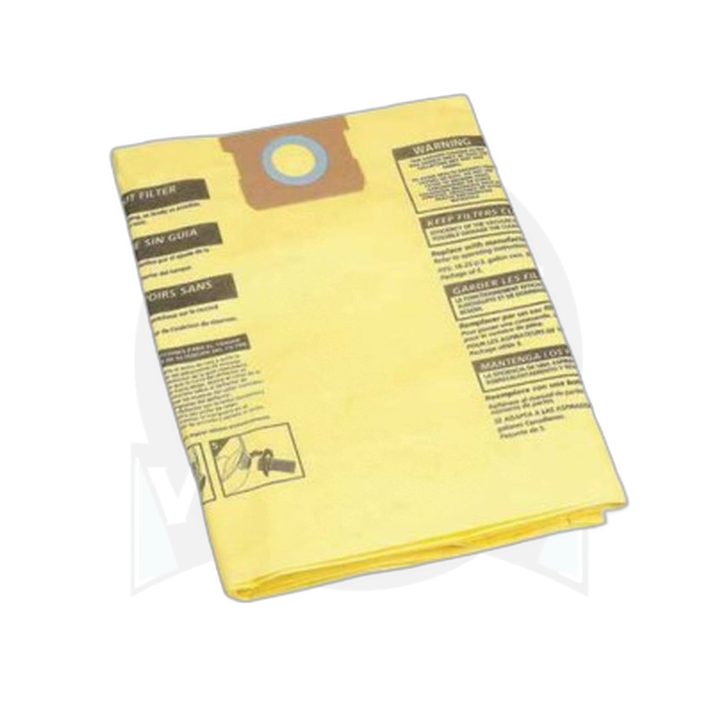Shop-Vac 15-25 Gal Disposable Collection Bags, 5-Pack