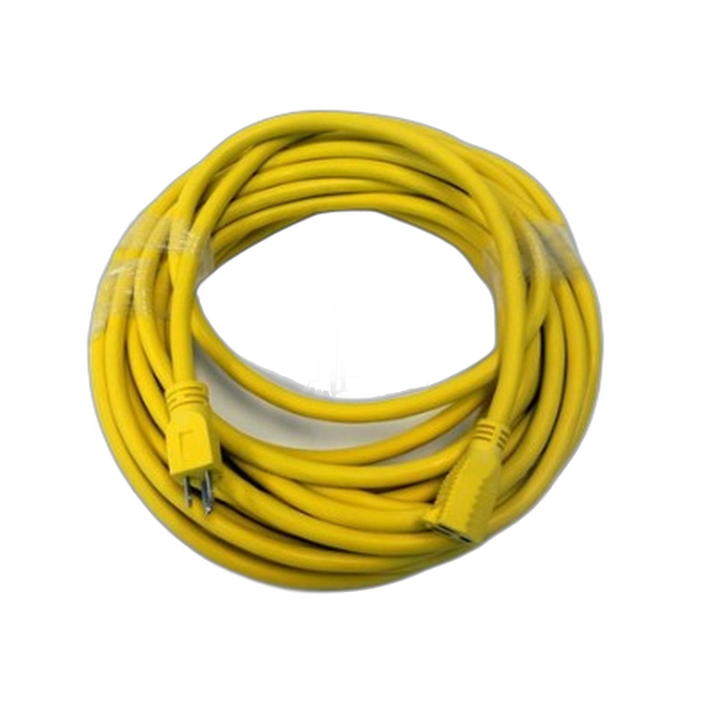 Fit All 50 ft 14/3 Heavy-Duty Extension Cord, Yellow, 600V