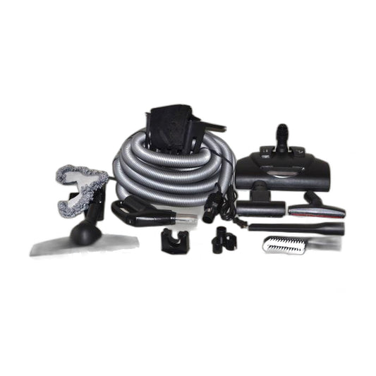 Villa Central Vacuum Kit - 30FT with Pigtail, EBK360, DC Converter