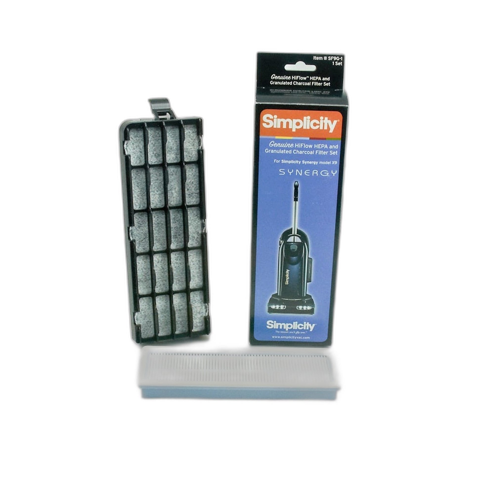 Simplicity Synergy X9 HEPA and Granulated Charcoal Filter Set