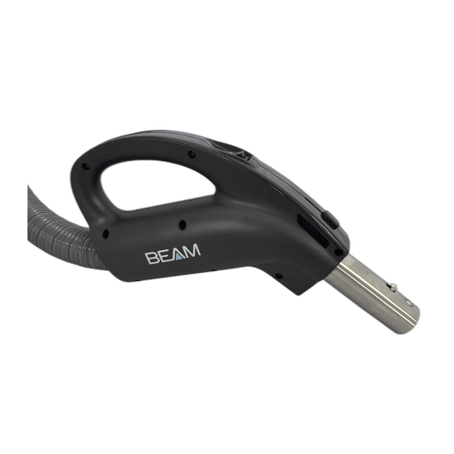 Beam 24V Central Vacuum Hose Handle - Complete, Peppercorn