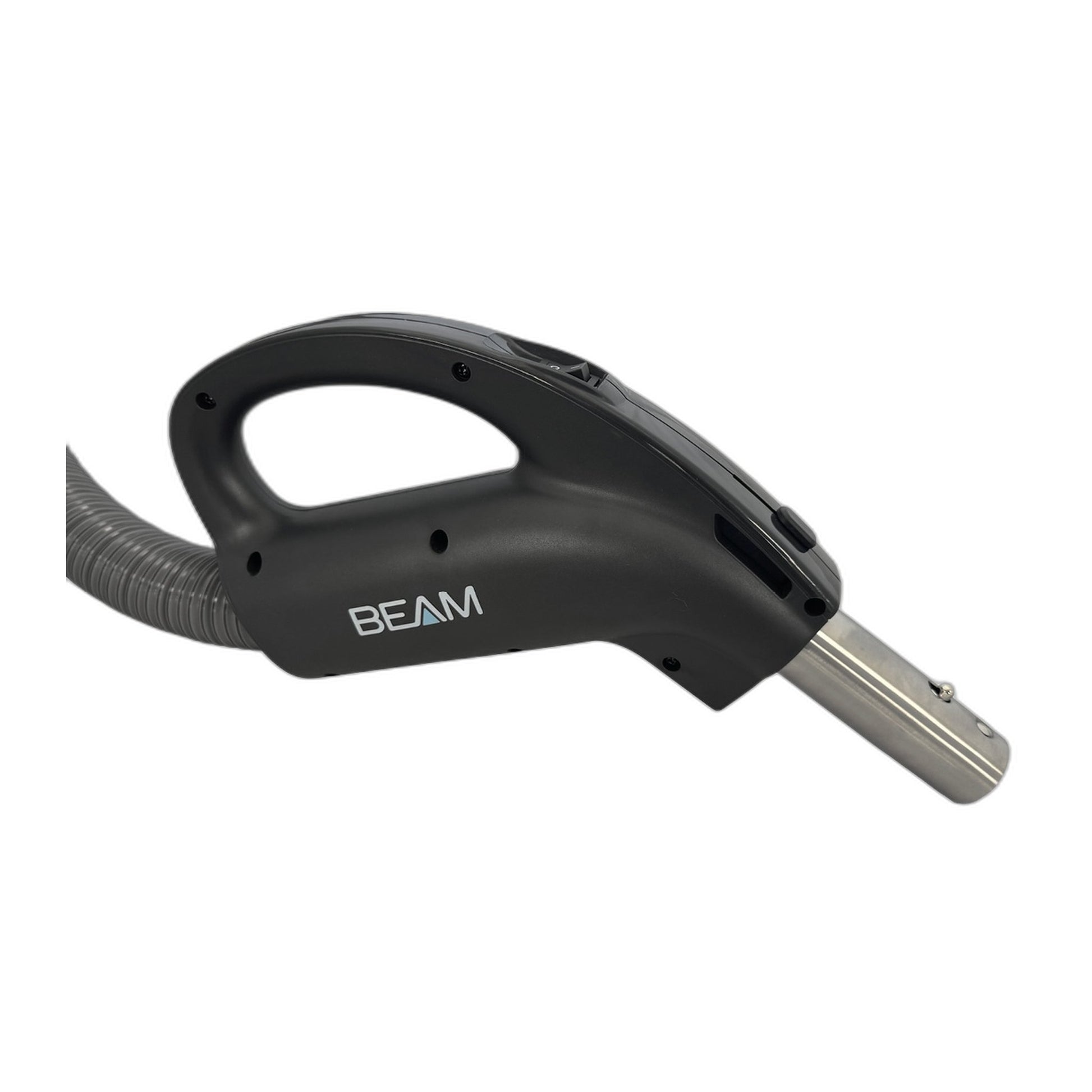 Beam 24V Central Vacuum Hose Handle - Complete, Peppercorn