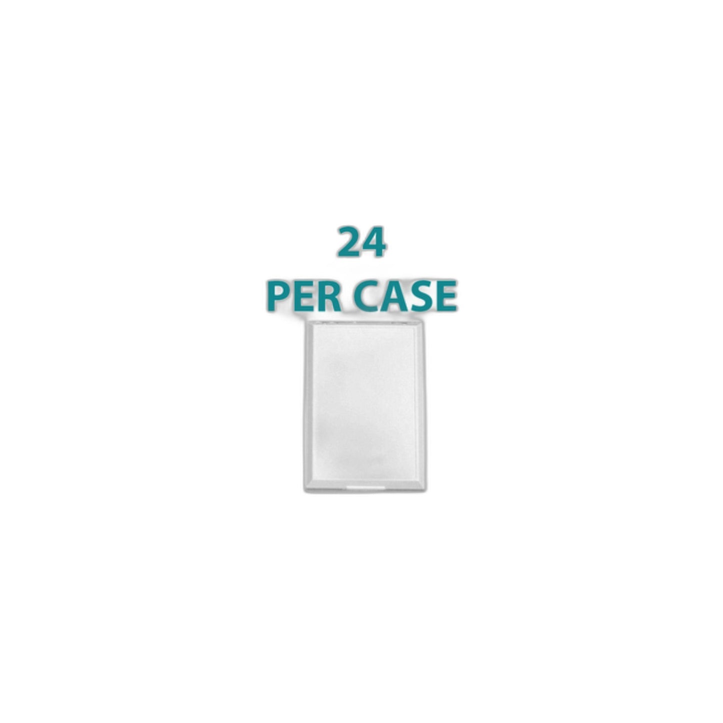 White Central Vacuum Inlet Valve with Full Door
