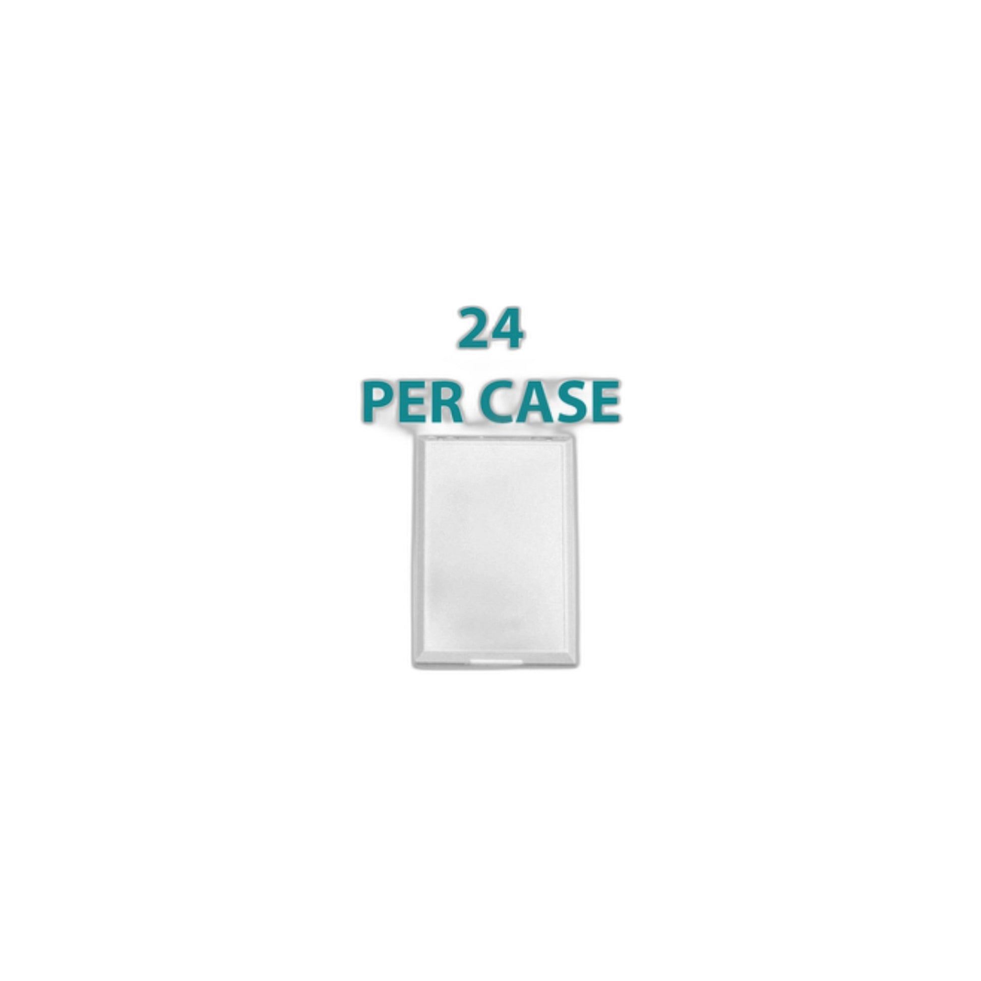 White Central Vacuum Inlet Valve with Full Door