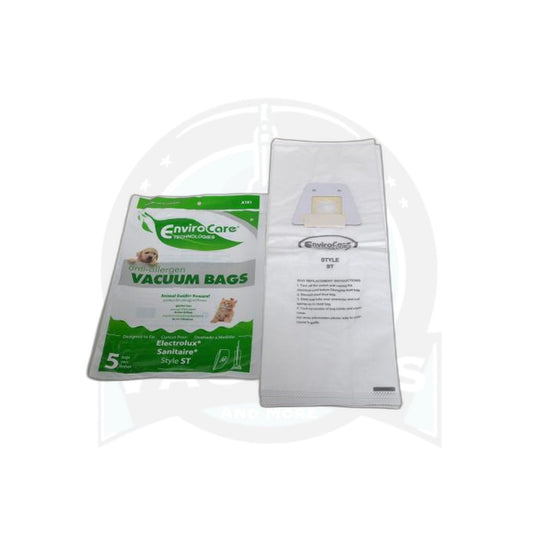 Sanitaire St Allergen Commercial Paper Bags - 5 Pack - Sanitaire