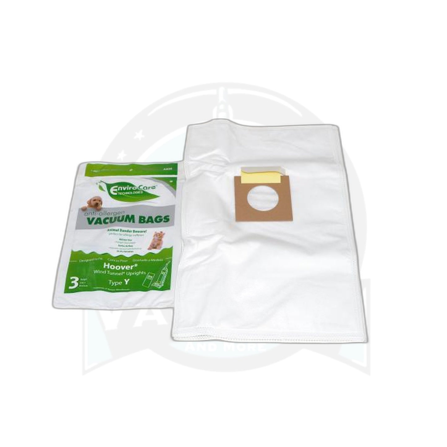 Hoover Style Y Vacuum Bags Allergen Filtration - 3 Pack - Hoover