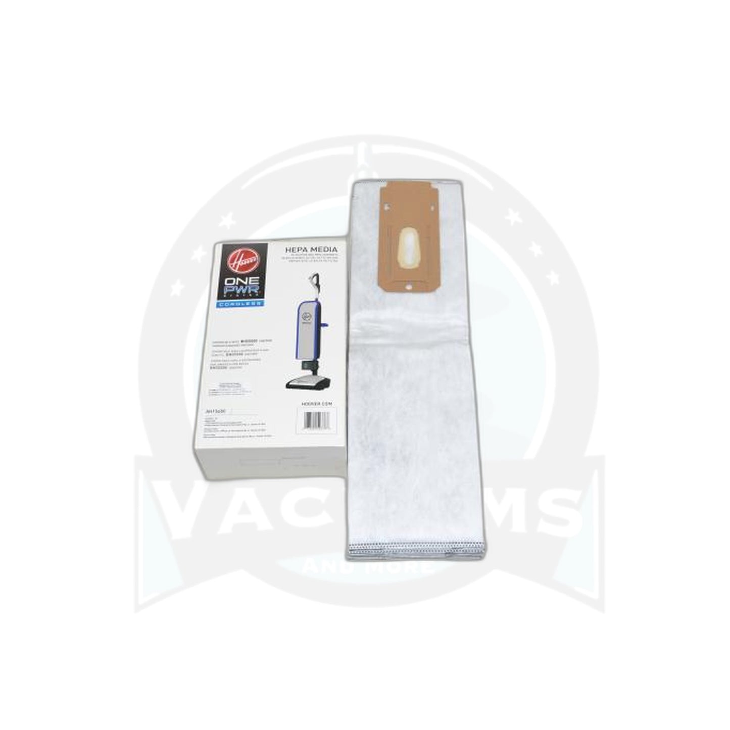 Hoover HEPA Upright Paper Bags - 6 Pack - OnePWR Cordless - Hoover