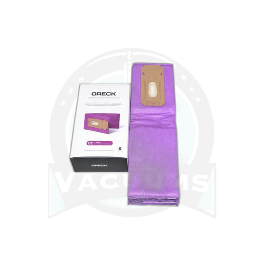 Oreck CC HEPA Filtrete Paper Bags - 6 Pack