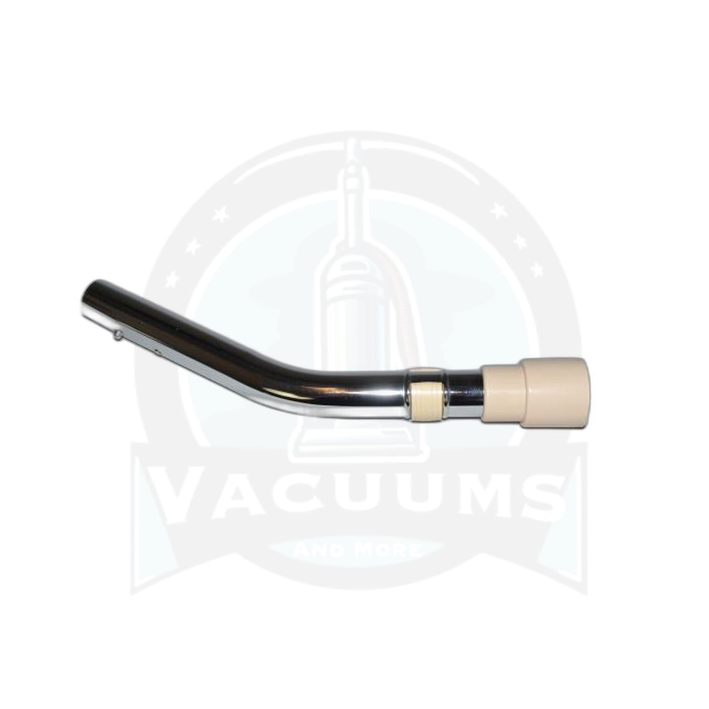 Curved Hose End Handle with Button, Cuff & Bleeder Valve - 1-1/4" (Fitall) - Vacuums and More