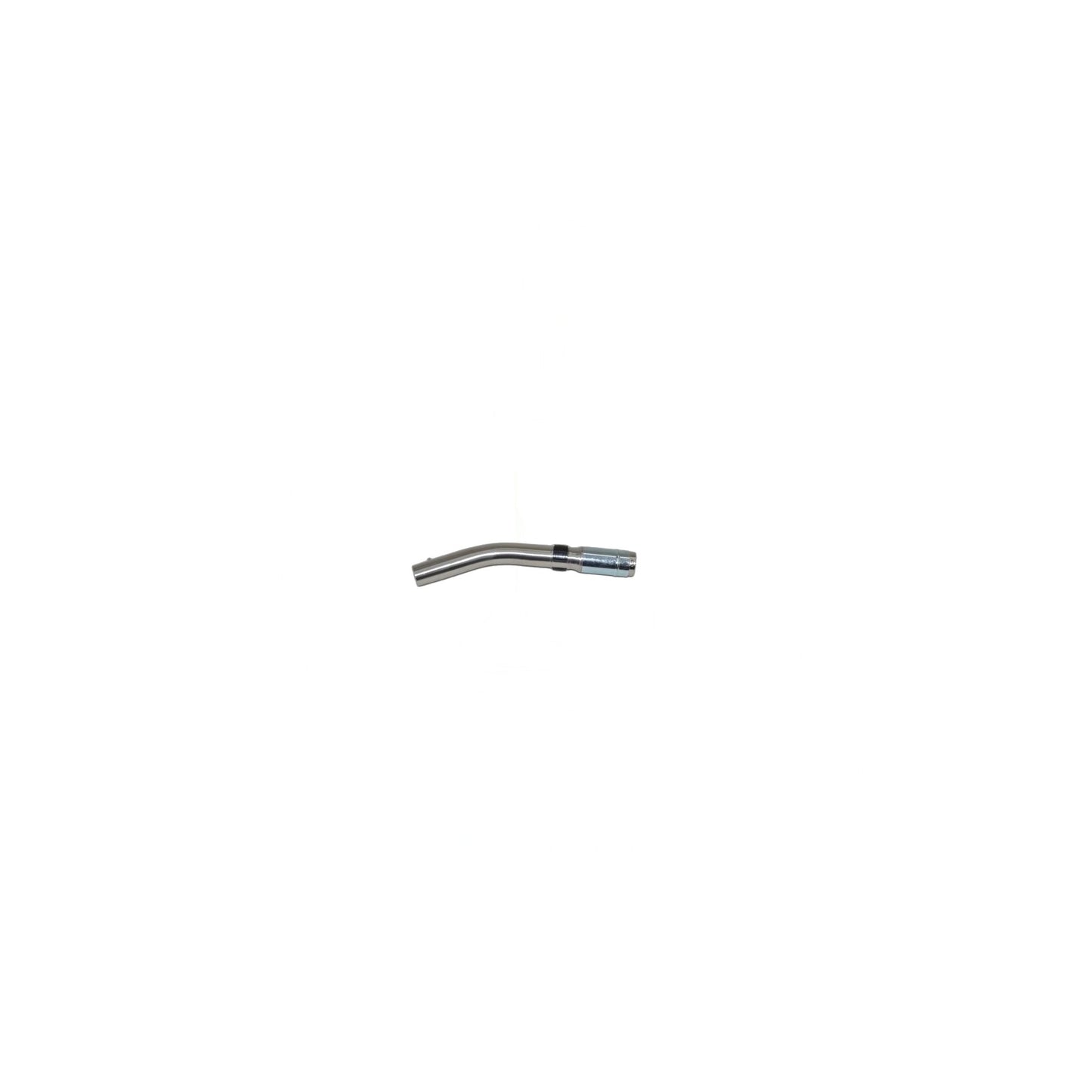 Button-Lock Curved Hose End with Bleeder & Swivel - Converts 1 1/2" to 1 1/4"