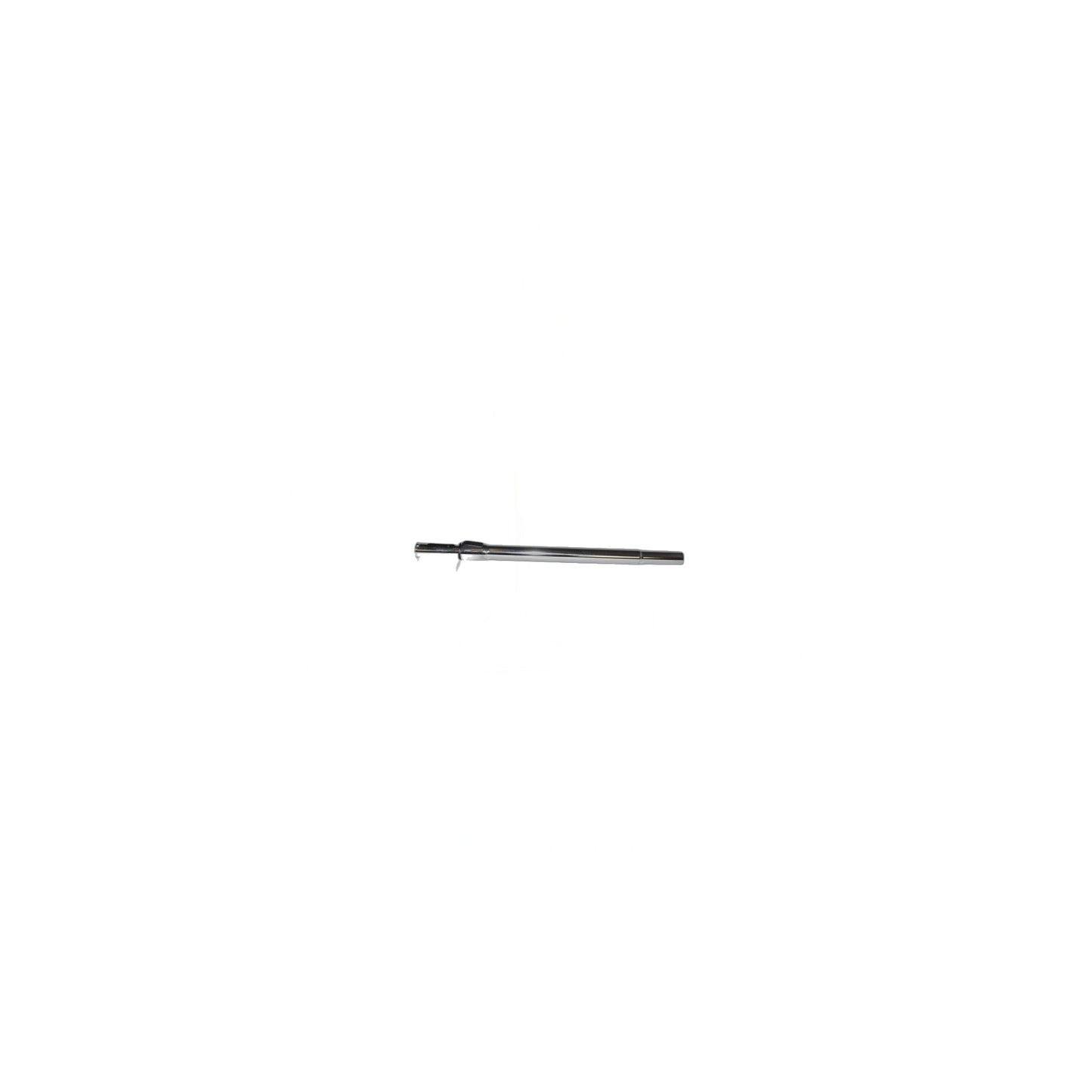Stainless Steel Telescopic Wand with Button Lock Upper & Friction Fit Lower - 1 1/4"