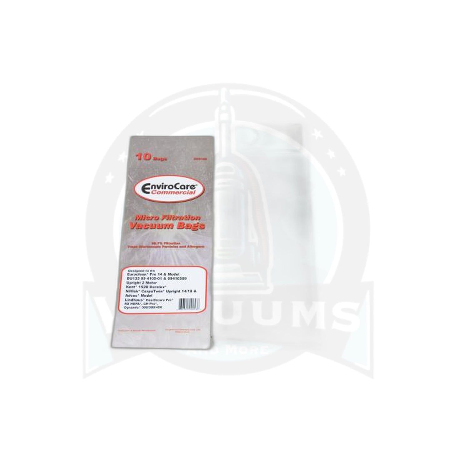 Lindhaus/Kent/Euroclean/Nilfisk Commercial Vacuum Bags - 10 Pack