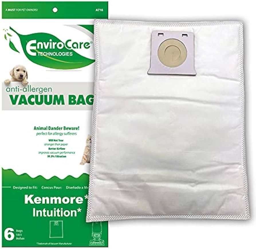 Kenmore Intuition Vacuum Bags A716, 6-Pack