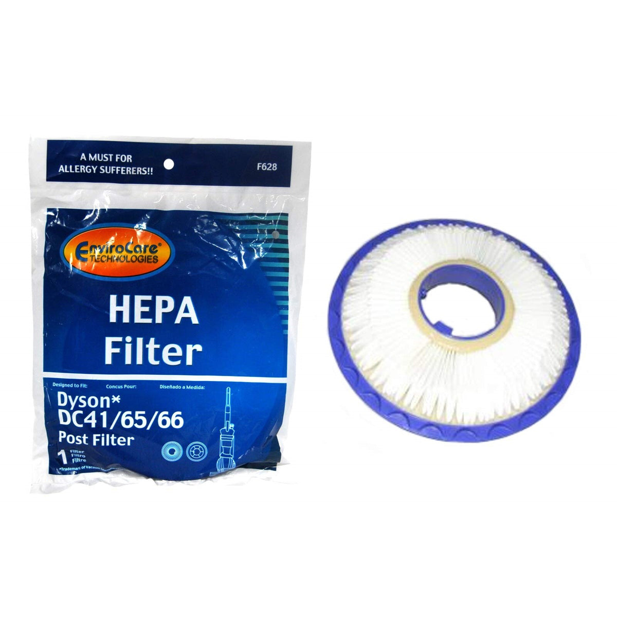 EnviroCare F628 HEPA Filter for Dyson DC41/DC65/DC66