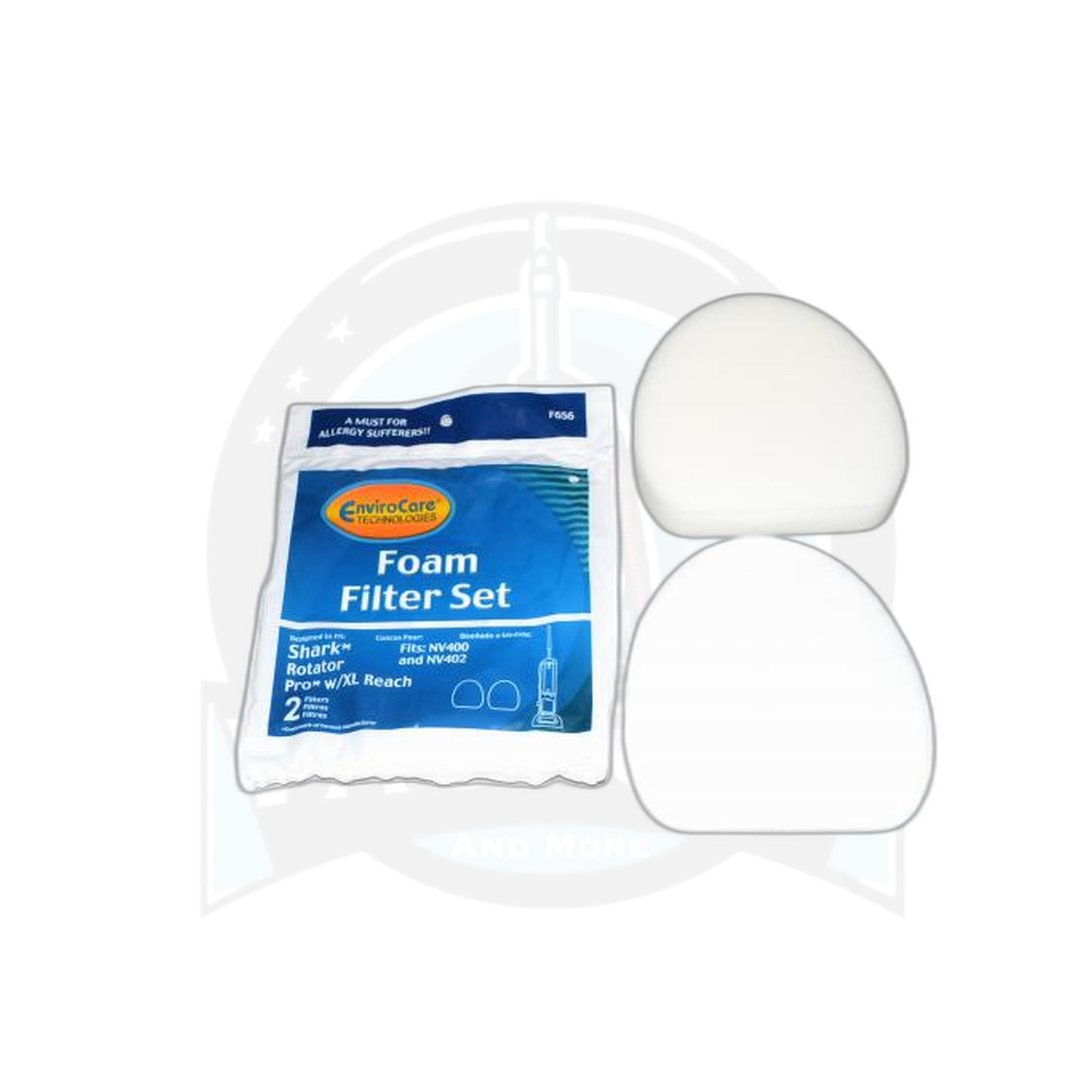 Shark NV400 Rotator Pro Foam Filter, 2-Pack - Shark