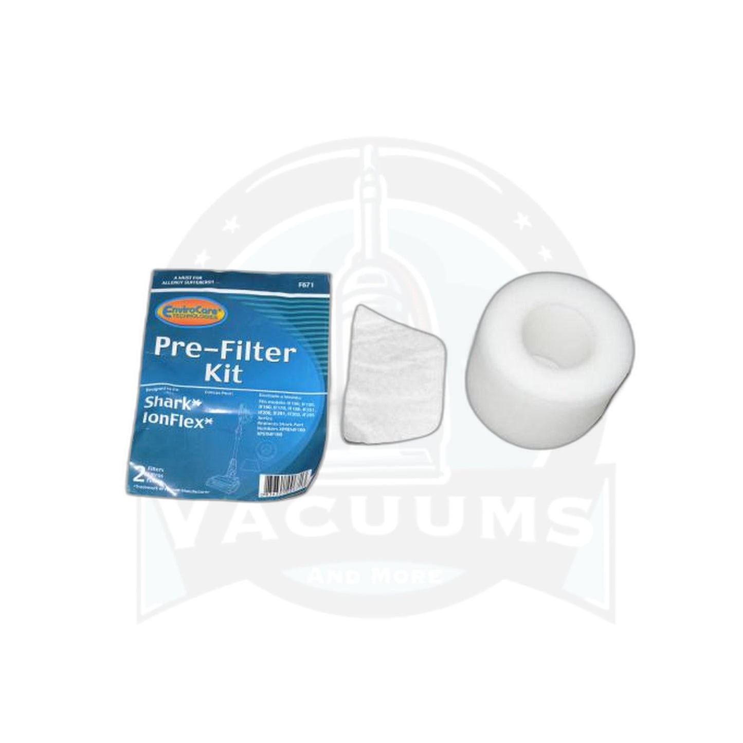 Shark IONFlex Pre-Motor Filter, 2 Pack - Shark