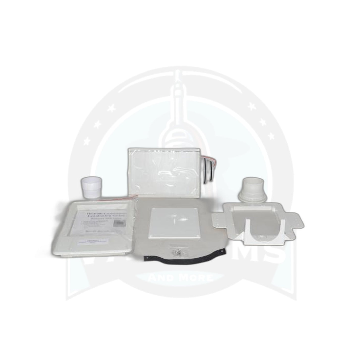 Valve Rough-In Conversion Kit White - Hide A Hose HS4000 to HS5000 - Hide A Hose