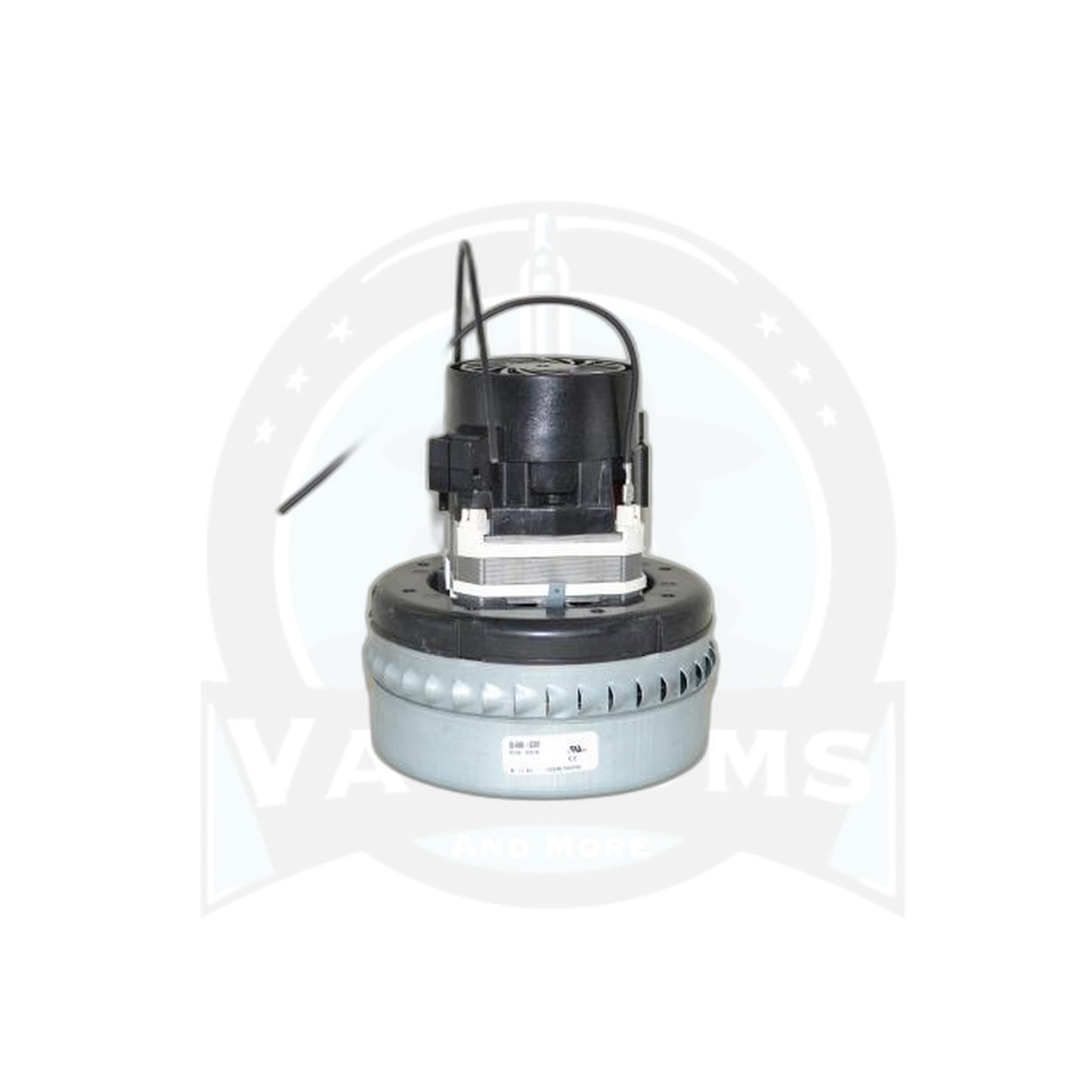 Electro Motor Bypass Assembly Q6600-020T-01 - 5.7" 2-Stage, 120V - Vacuums and More