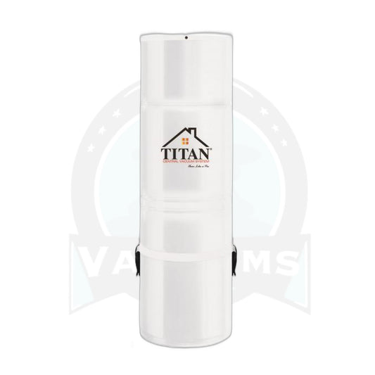 Titan TCS7702 Central Vacuum - 7500 Sq Ft, 138" Water Lift, 5 Gal - Titan
