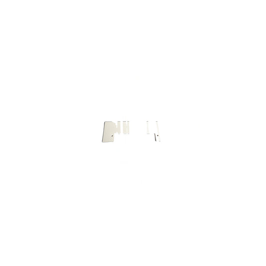 Trim Plate - Ivory, Plasti-Flex Vacuum Pan