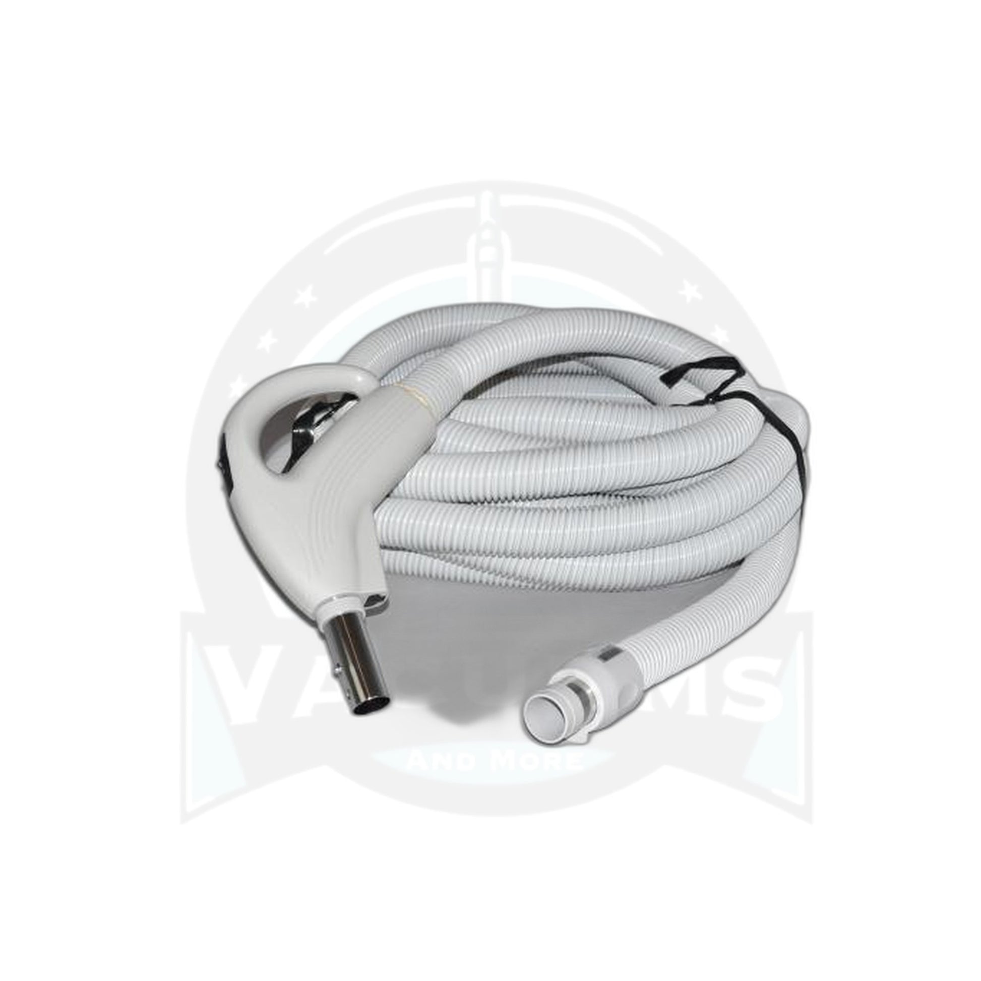 Valuflex Low Voltage Hose - 30 ft with Button Lock, for Central Vacuums - Vacuums and More