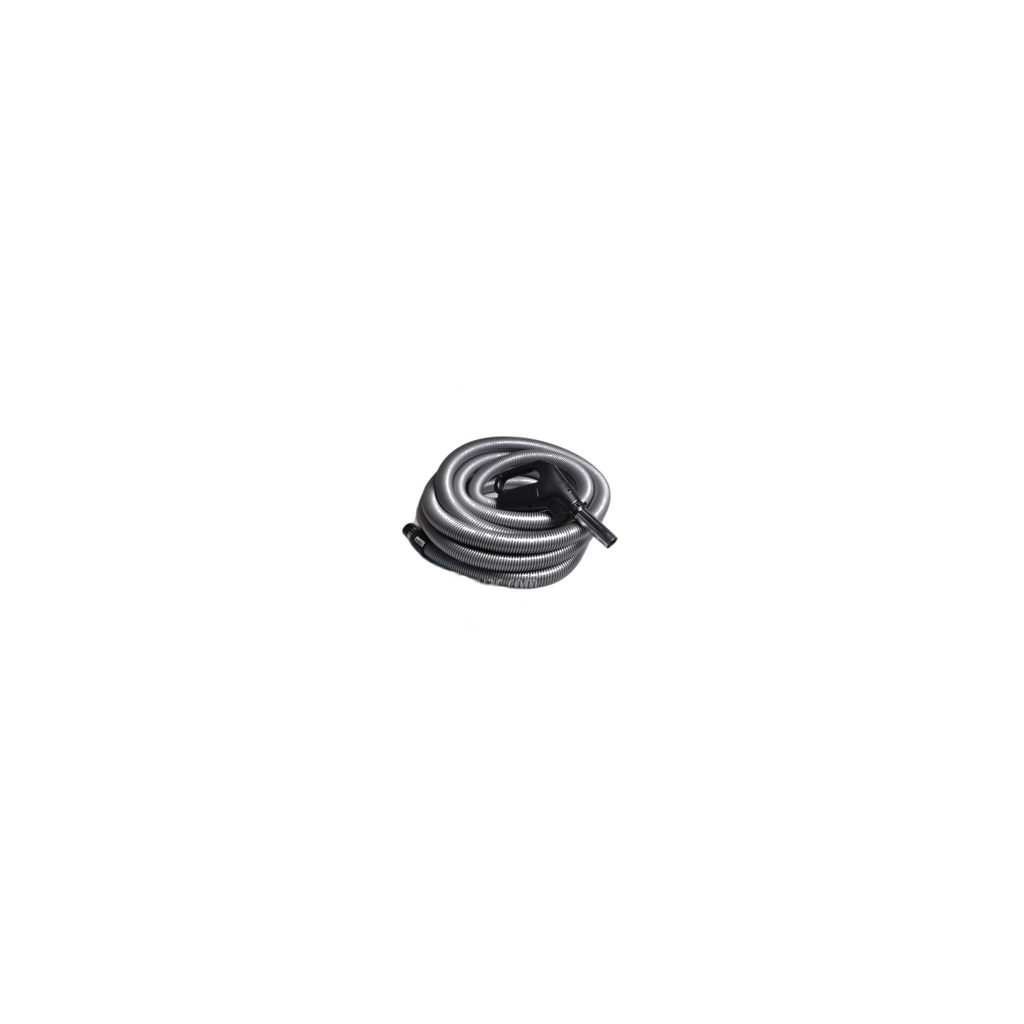 Plastiflex Low-Voltage Hose Assembly, No Button, 35 Ft, 1 3/8", Silver/Black Grip