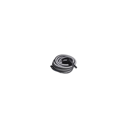Plastiflex Low-Voltage Hose Assembly, No Button, 35 Ft, 1 3/8", Silver/Black Grip