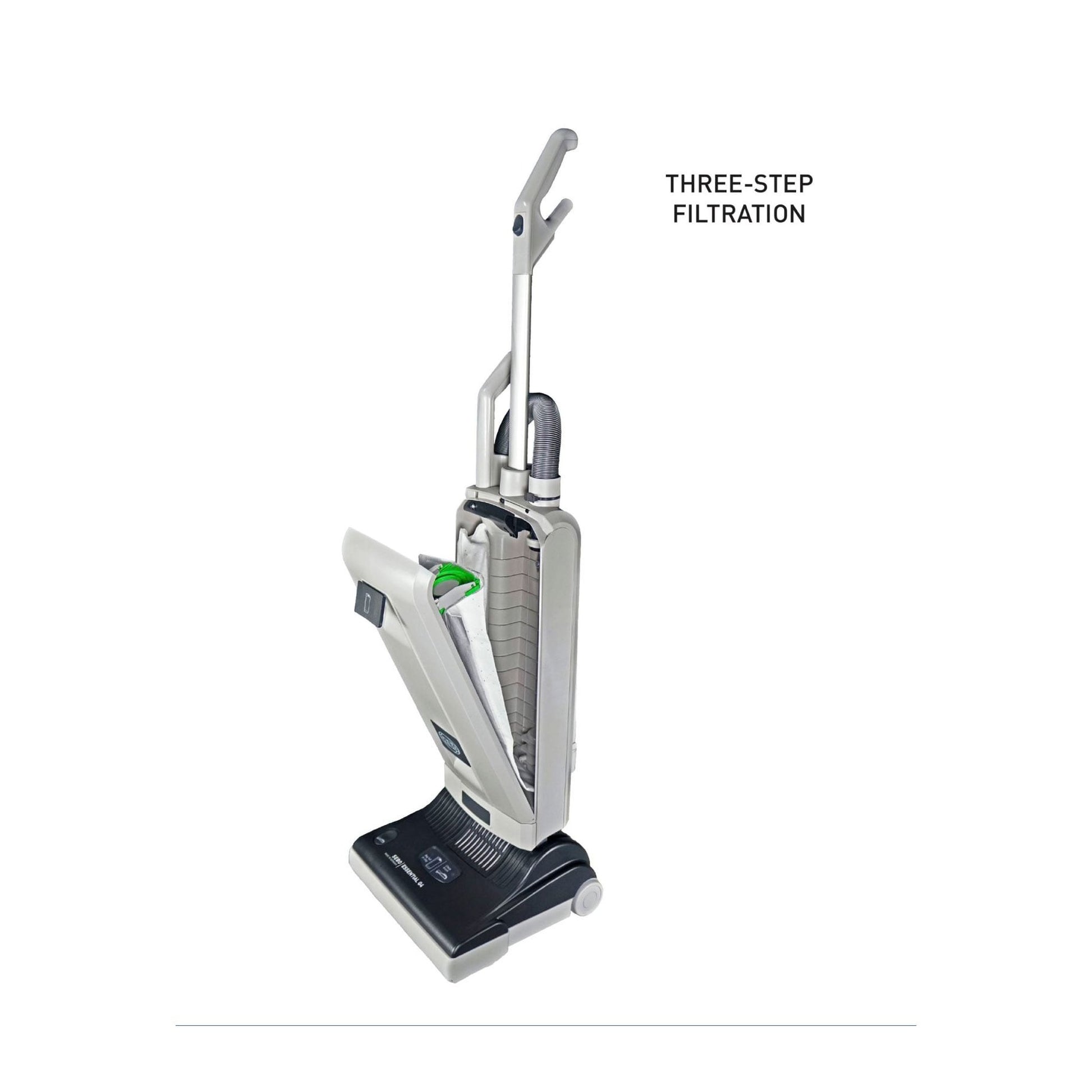 SEBO ESSENTIAL G4 Bagged Upright Vacuum, Black