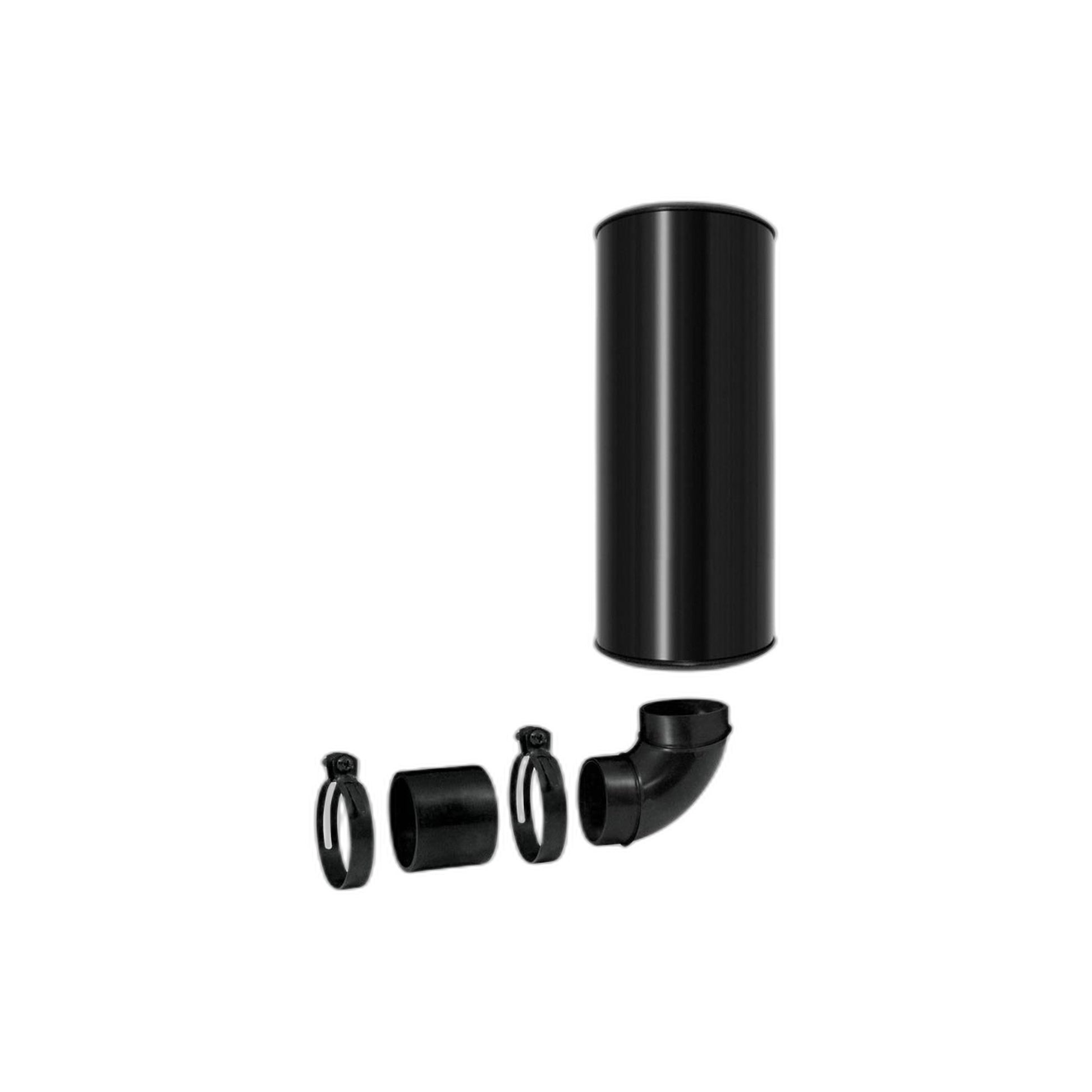 Central Vacuum Muffler Installation Kit with ABS Fittings