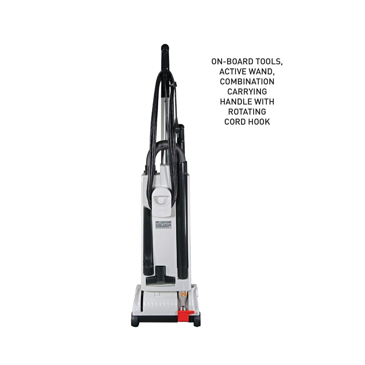 SEBO AUTOMATIC X4 Bagged Upright Vacuum with Two Packs of Bags, Black