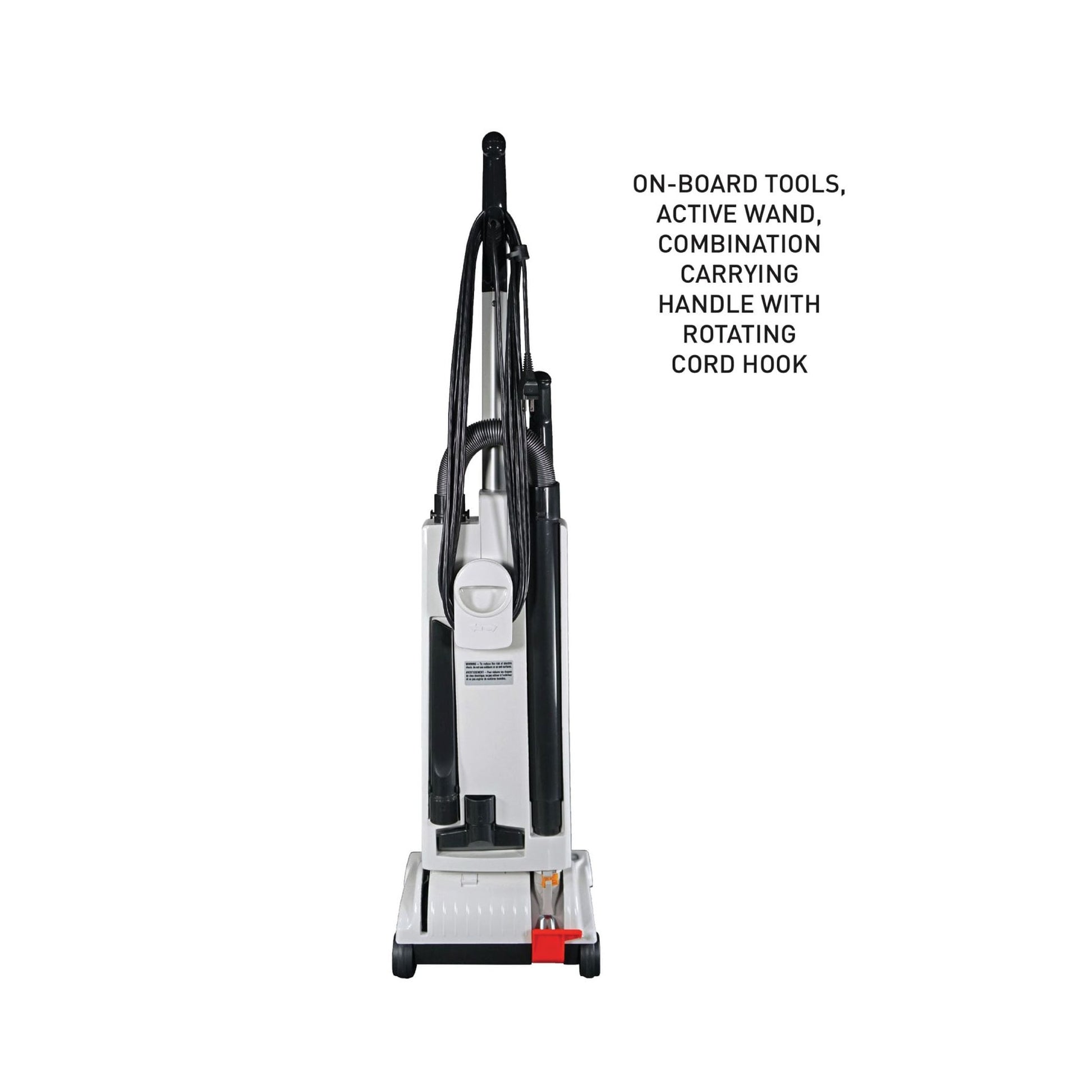 SEBO AUTOMATIC X4 Bagged Upright Vacuum with Two Packs of Bags, Black