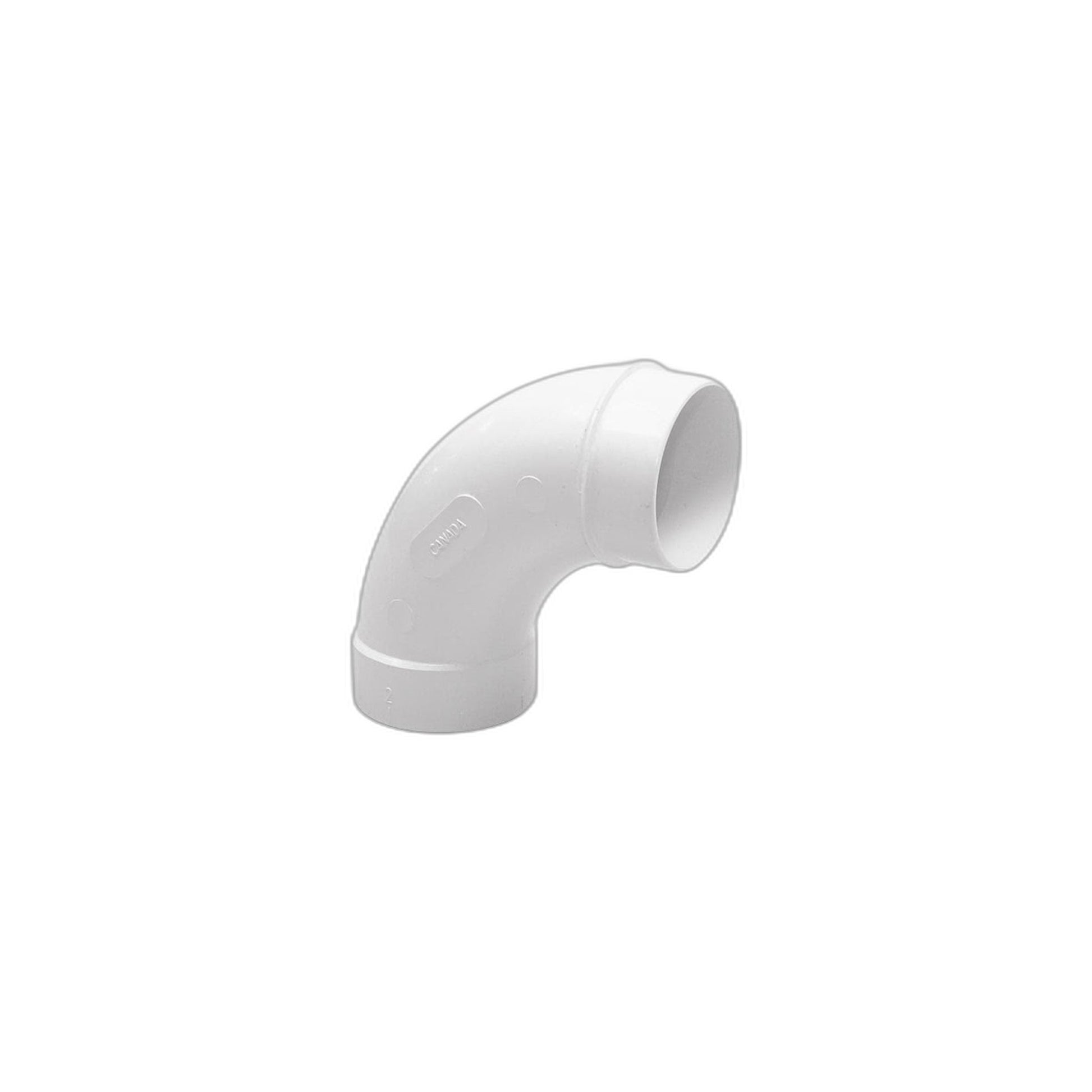 Vaculine 90° Long-Radius Sweep Elbow, 2 in. (Spigot x Socket)