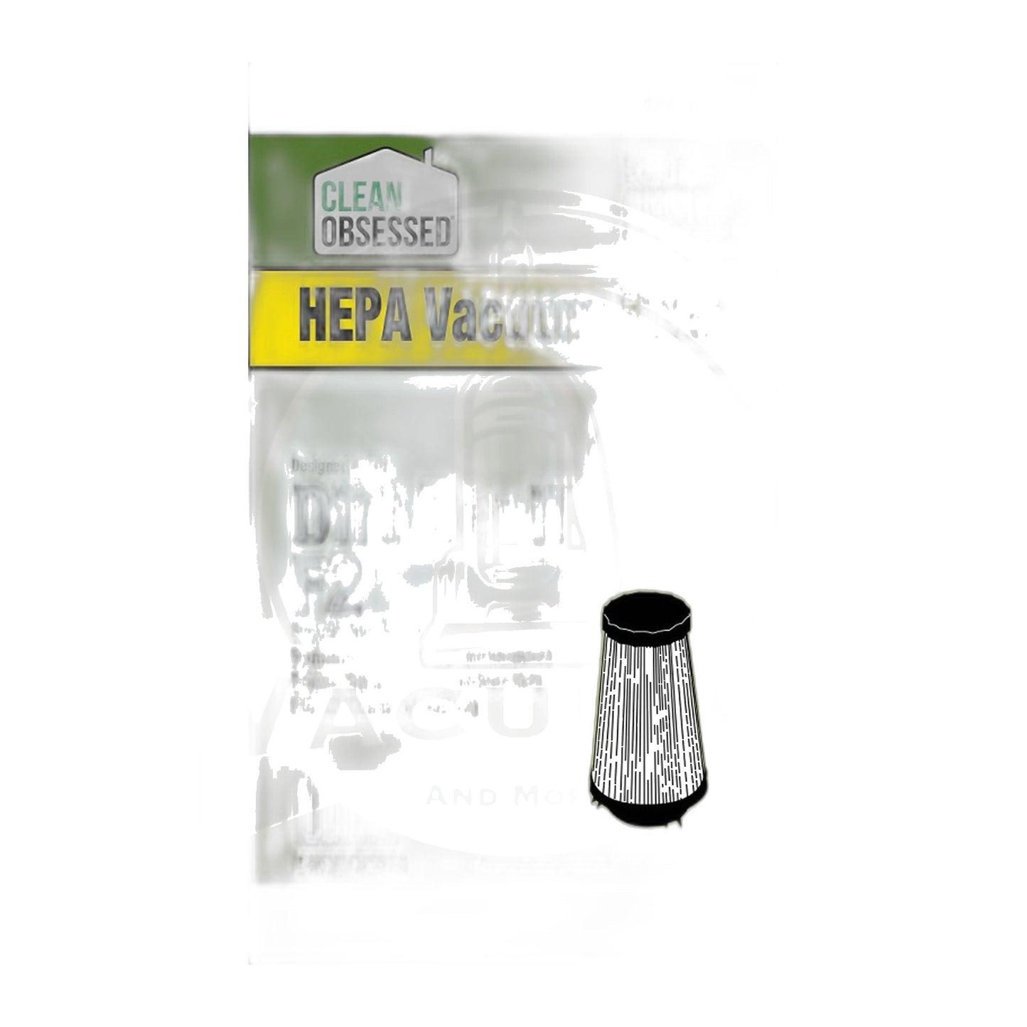 Clean Obsessed F2 HEPA Filter for Royal & Dirt Devil Vacuums