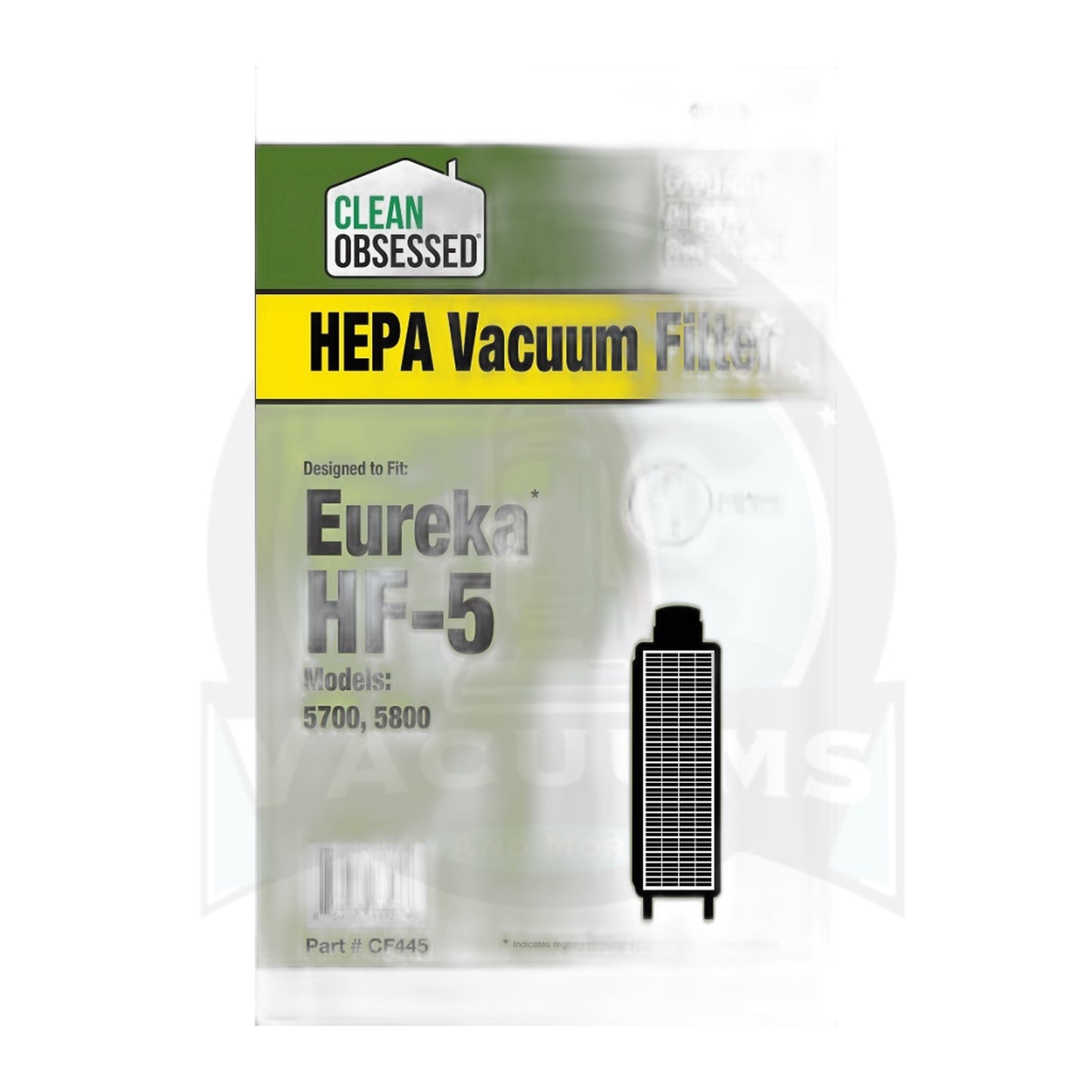 Eureka HF-5 HEPA Filter for 5700/5800 Lite Speed & Sanitaire