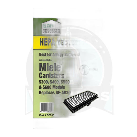 Clean Obsessed HEPA Filter for Miele S300-S600 & Dynamic U1