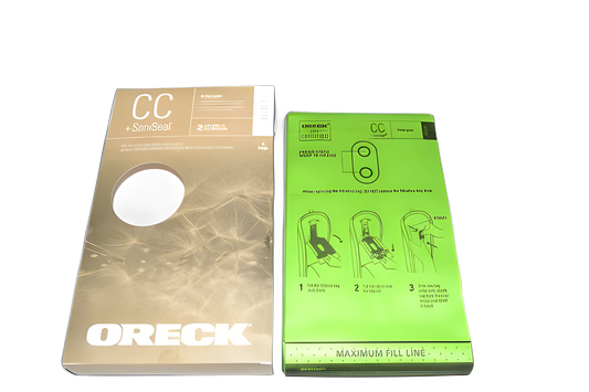 Oreck AK12206 Type CC Paper Bags, 6 Pack