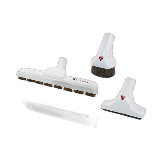 Cyclovac Super Luxe Brush Kit with 12 in. Floor Brush